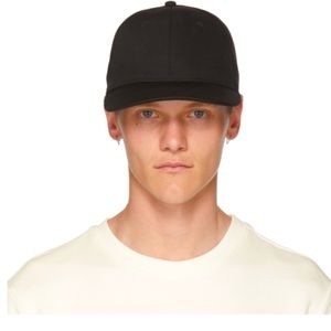rag and bone black twill Dylan baseball cap NWT